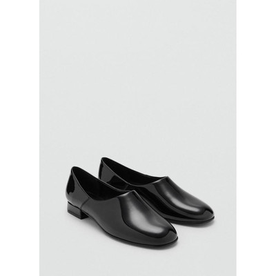 西班牙欧洲正品代购 MANGO 女士 漆皮平底鞋  27081216