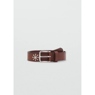 西班牙欧洲正品代购 MANGO 女士 刺绣细节皮带  87055964