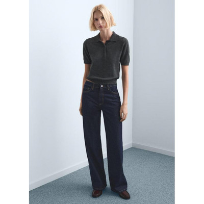 西班牙欧洲正品代购 MANGO 女士 高腰牛仔裤  27011204 27001246