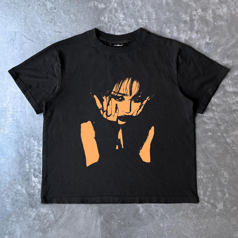 ART Fashion 阿美咔叽ins美潮设计感恶劣天气短袖T恤hiphop潮酷风