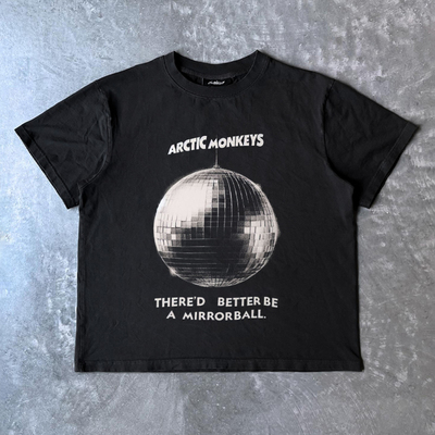 ART Fashion ARCTIC MONKEYS老牌摇滚乐队ins潮牌T恤hiphop痞帅风