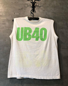 Earthman vip小众感UB40简约潮牌ins背心男女宽松oversize无袖 T恤