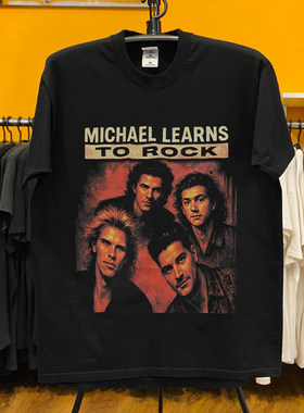 抒情小众摇滚迈克学乐队Michael Learns to Rock潮酷人像短袖T恤