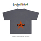 Earthman T恤男高街纯棉 短袖 vip REM乐队复古潮牌嘻哈hiphop美式