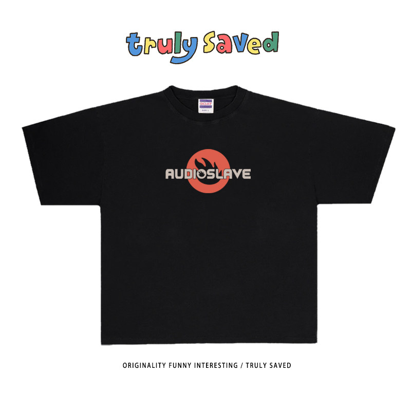 oversize嘻哈短袖重磅T恤