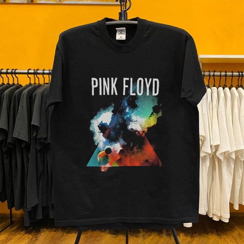 Pink Floyd 平克·弗洛伊德传奇前卫摇滚乐队美式复古周边短袖T恤