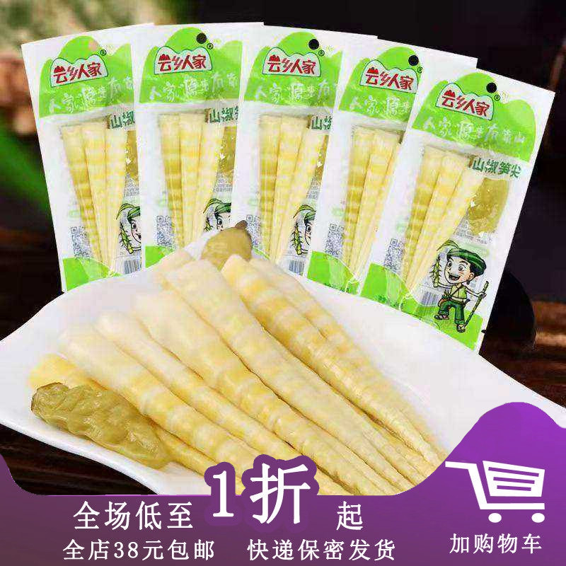 云乡人家泡椒脆笋开袋即食笋尖图片