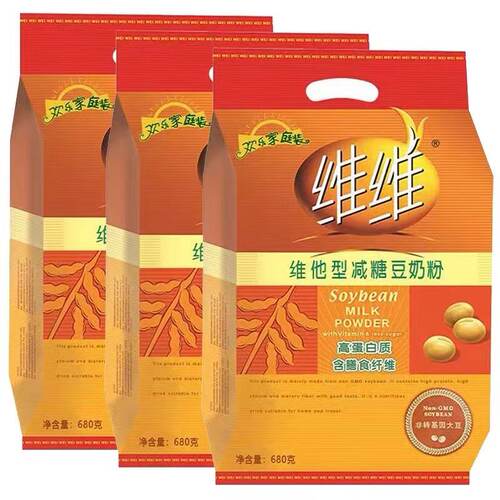 维维豆奶维他型减糖豆奶粉680g