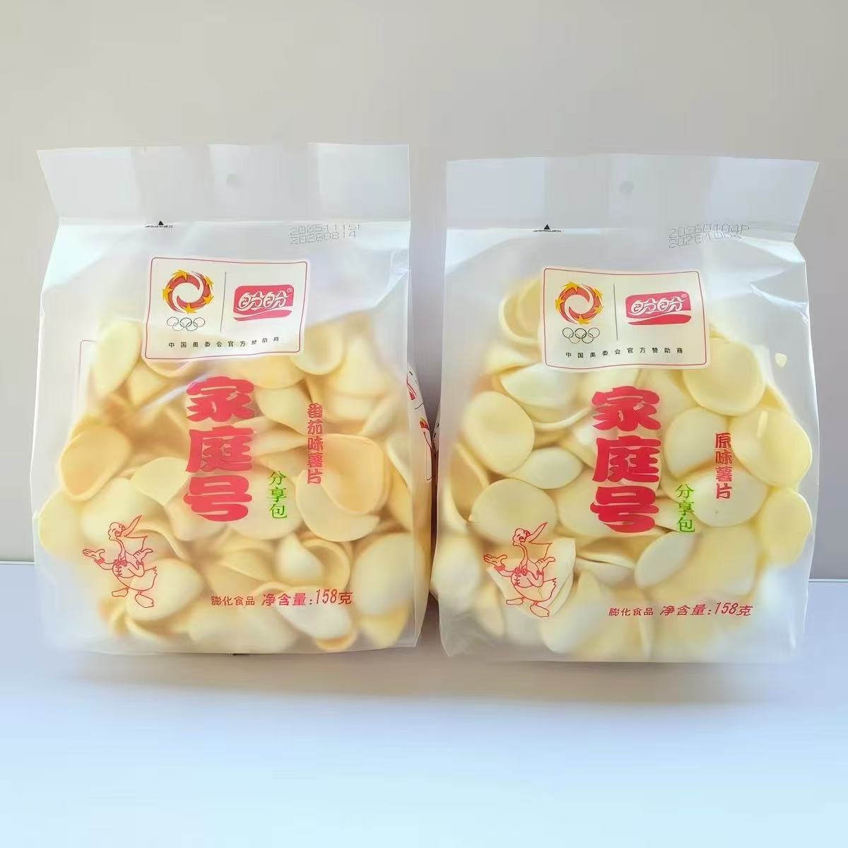 盼盼家庭号薯片158g休闲小吃