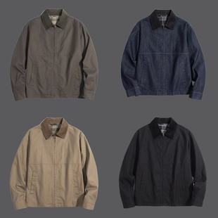 高品质男装 春秋巴恩风拉链时尚休闲夹克夹克外套/478230 480827