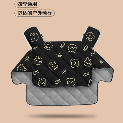 挡风被电动车四季通用双面防水电瓶机车冬季防寒保暖春秋防风罩