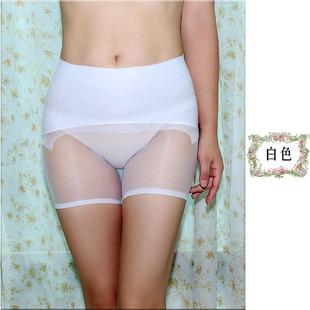 360度无缝任意剪防脱散天鹅绒收腹平脚丝袜内裤 男女通用透明裆