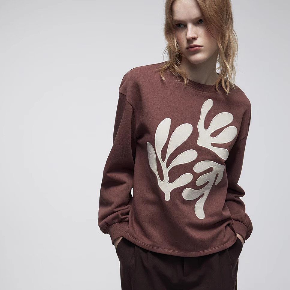 西班牙代购Sfera女圆领长袖卫衣