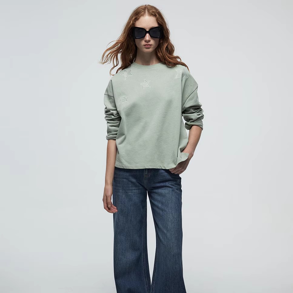 西班牙代购Sfera女士纯棉卫衣