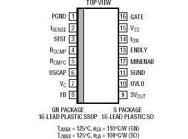 原装  LT1725CS LT1725IS LT1725 SOP16 现货可直拍