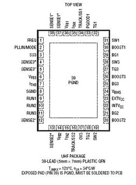 原装  LTC3859AEUHF LTC3859AIUHF LTC3859AHUHF LTC3859A