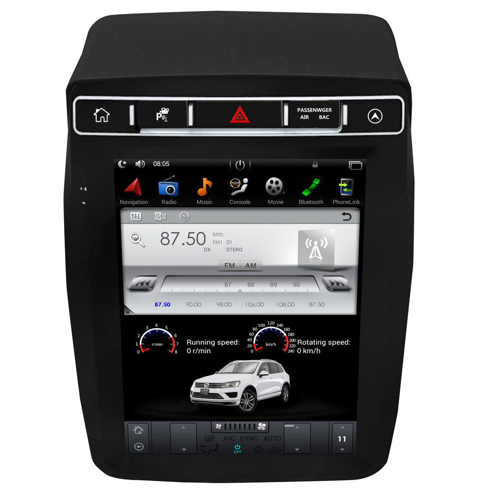 10.4寸适用2016款VW Touareg大众途锐安卓导航一体机内置Carplay