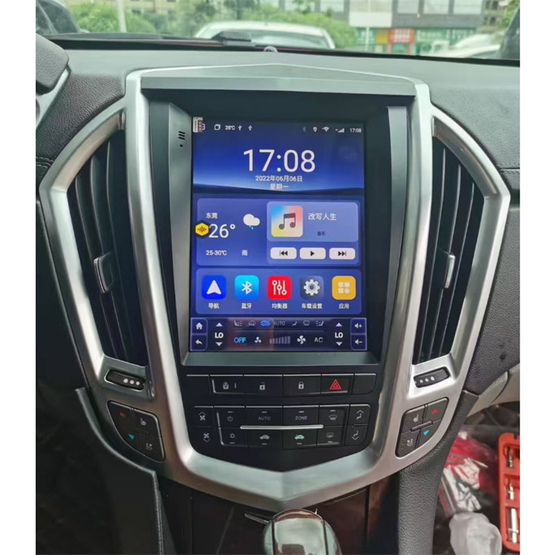 适用于09-12款凯迪拉克SRX安卓导航一体机9.7寸屏八核内置Carplay
