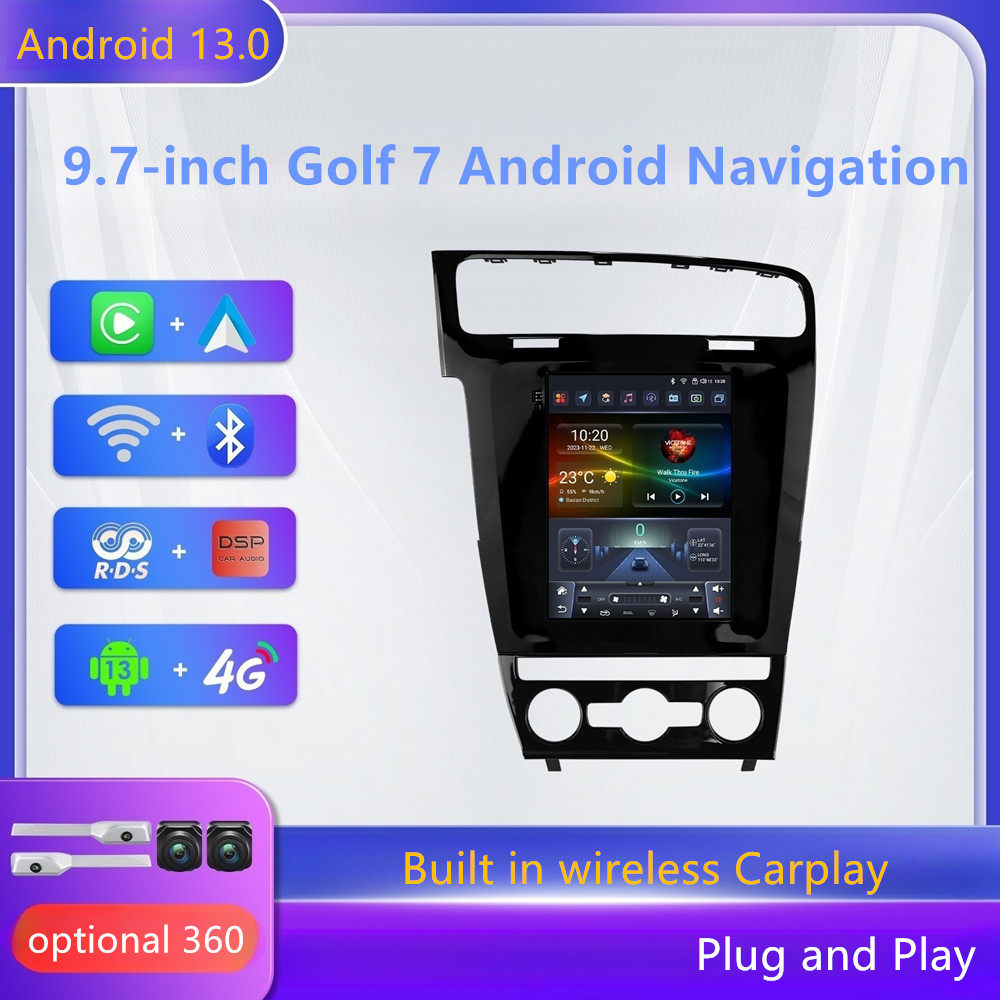 9寸高尔夫7专用导航内置CarPlay