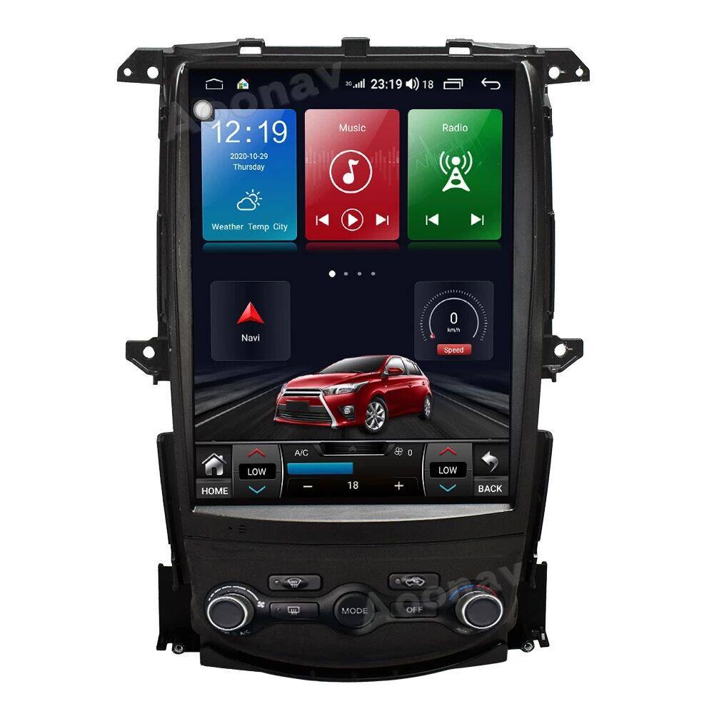 适用于日产 370Z 2007-2022汽车音响多媒体播放器无线 Carplay
