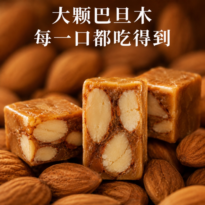 苏小糖手工海盐太妃糖巴旦木椰子茉莉味糖果礼盒厦门伴手礼