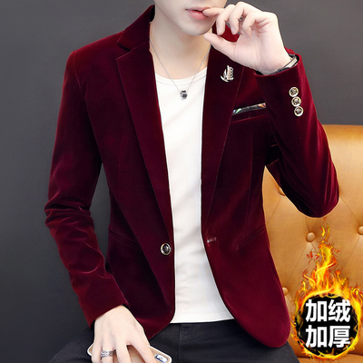 小西装男士韩版修身西服青年外套