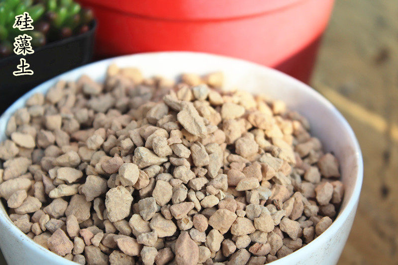 硅藻土颗粒 多肉铺面硅藻石颗粒土1-3-6-12mm 媲美赤玉土不粉化