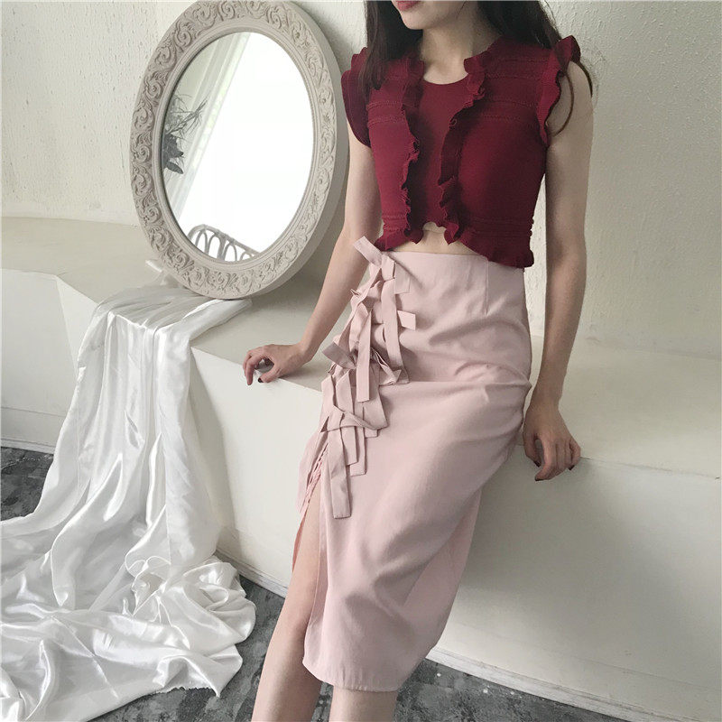 Sweetheart 自制款 层次蝴蝶结高腰半身裙在类目 女装/女士精品, 半身裙中 - 来自Buy2taobao.com提供专业的淘宝代购服务