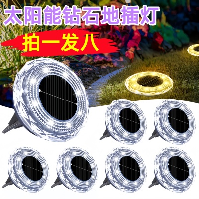 新款户外太阳能地埋灯不用电防水