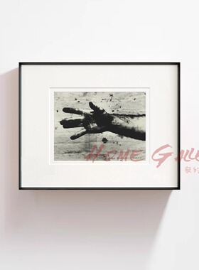 Richard Serra丨Hand Catching Lead 小众装饰画现代艺术高级挂画