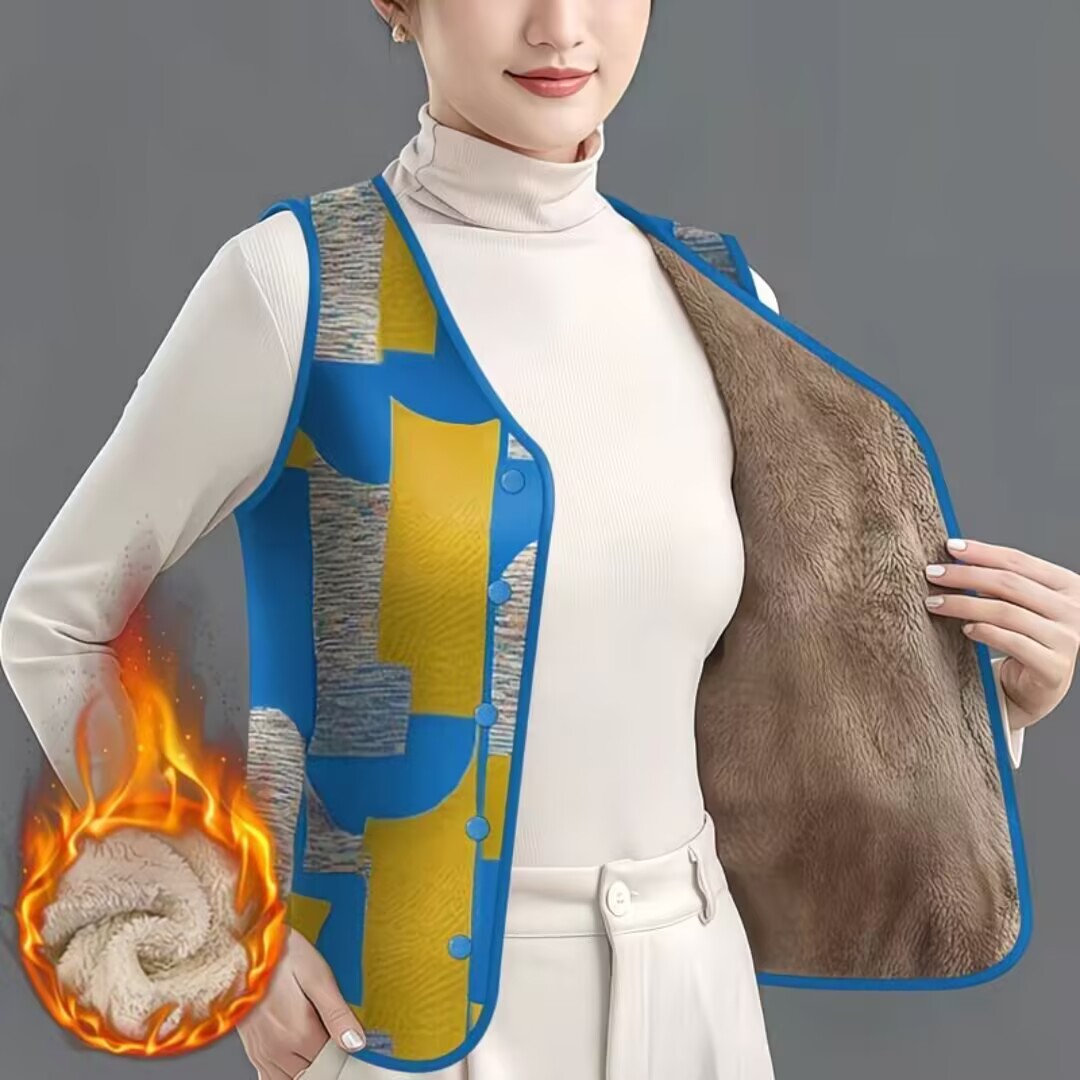 中式国风气质马甲时尚复古