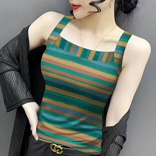 吊带通勤修身 清仓捡漏 无袖 新款 百搭上衣 2026小吊带背心女夏季