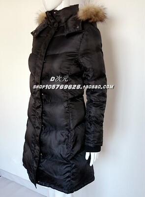 皮草毛领收腰显瘦保暖修身长款