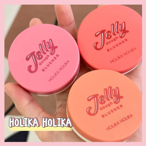 holikajelly惑丽客果冻腮红膏女