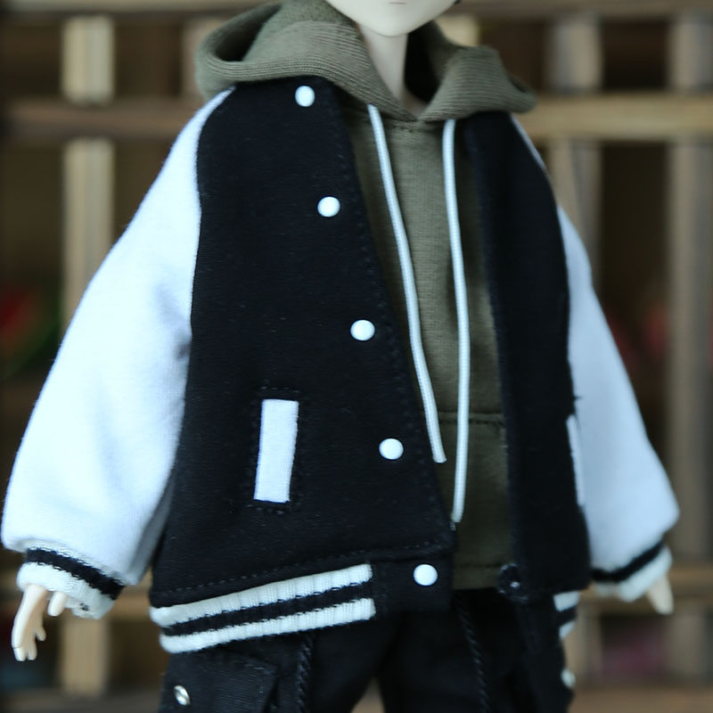 thumbnail for OB22 24 baby clothes YMY23 25 OB26 P20 light nightmare twin color-blocking baseball uniform jacket jacket