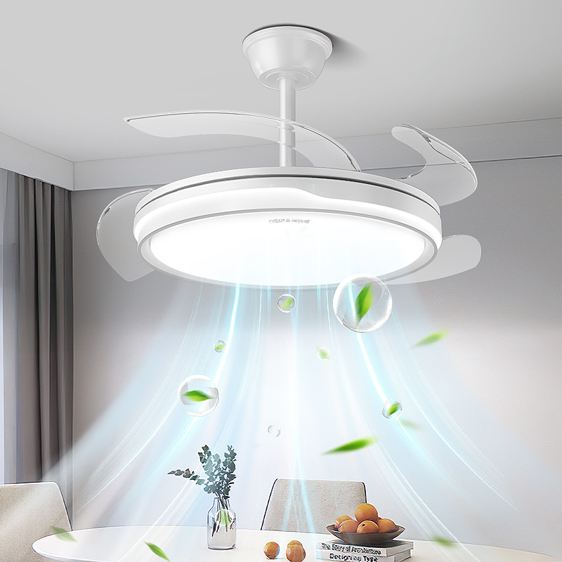 吊扇灯2025新款客厅卧室静音隐形吊扇灯饭厅电风扇吊灯一体式吊灯