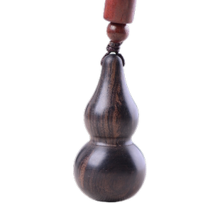 黑檀木楞严咒葫芦钥匙链编织绳汽车钥匙扣圈环男女吊坠嘎乌盒挂件