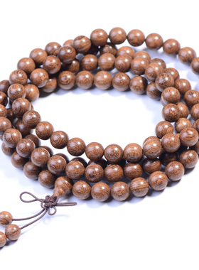 金丝檀木手串阴沉10mm*108男女士
