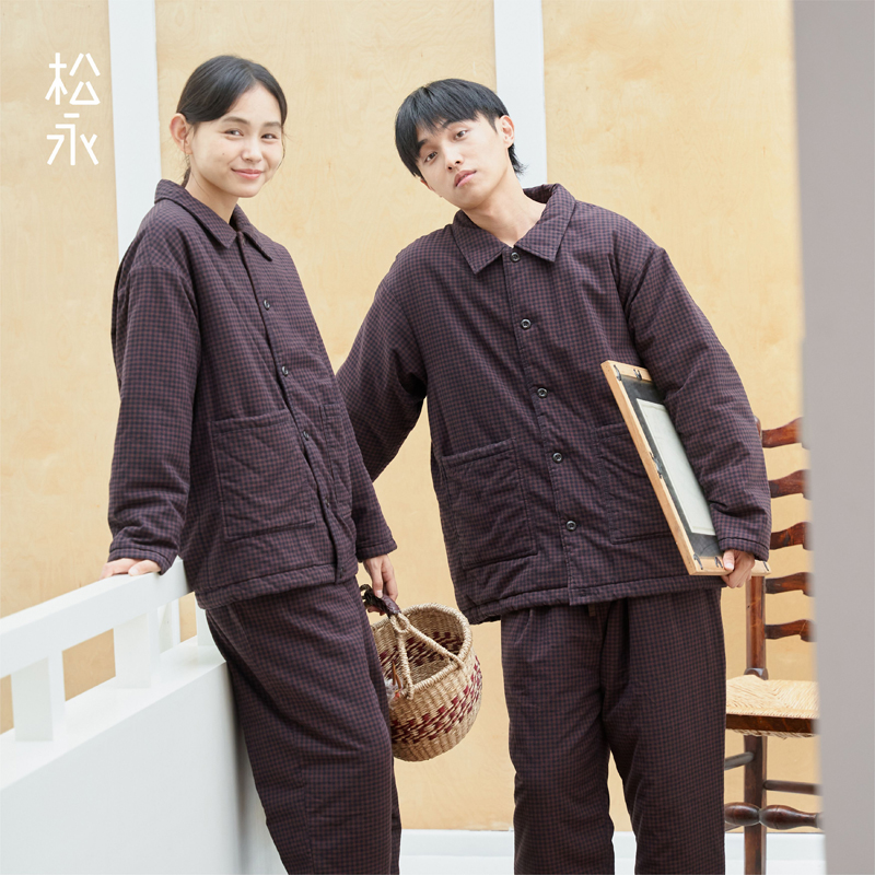 新款情侣睡衣加厚夹棉3M家居服