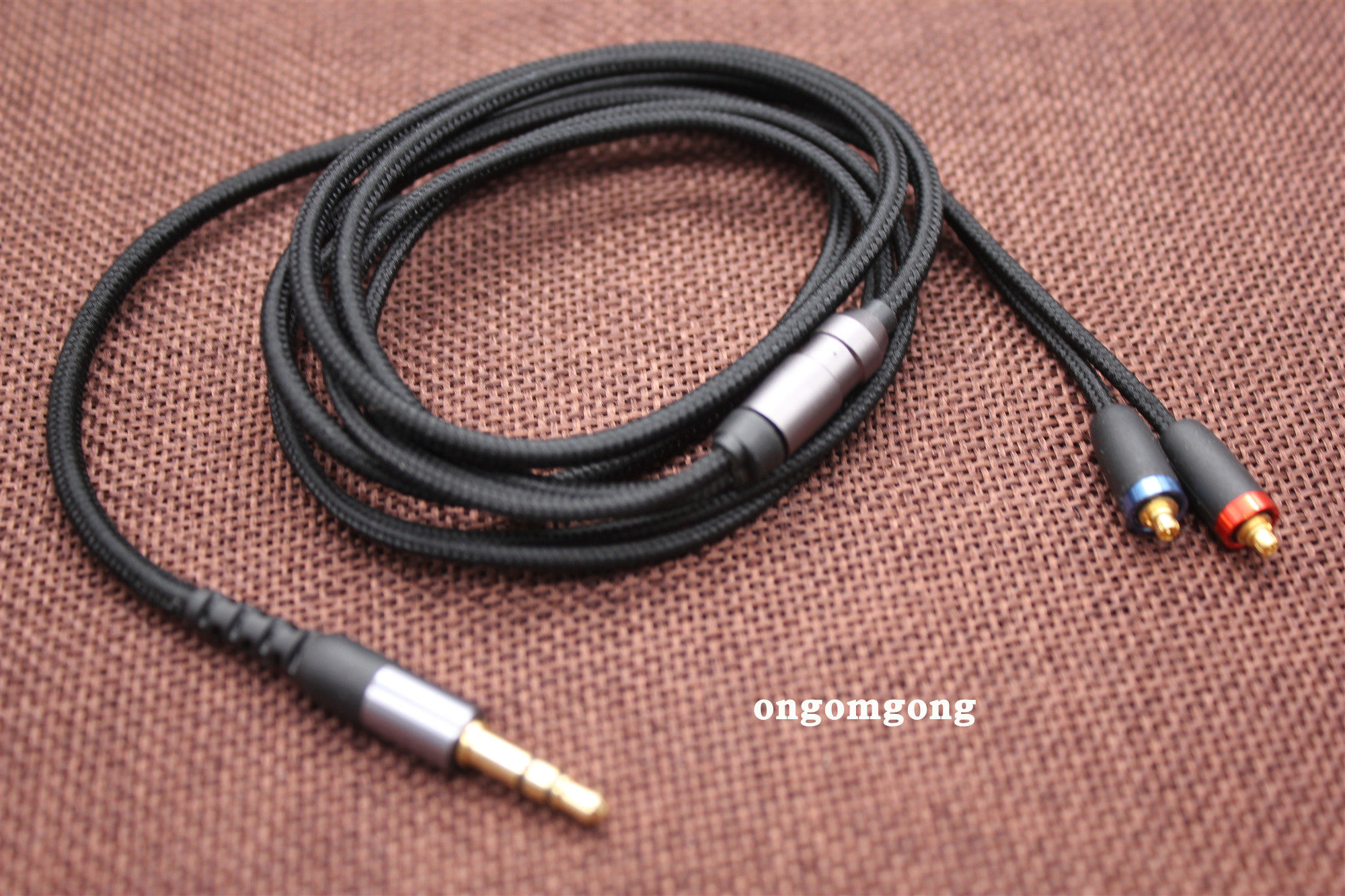 mmcx彩色插针耳机维修升级线 se535se846se215 diy耳机