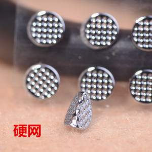 diy耳机高档304不锈钢入耳式耳机滤网 带胶防尘网3.7MM4.3MM4.8MM