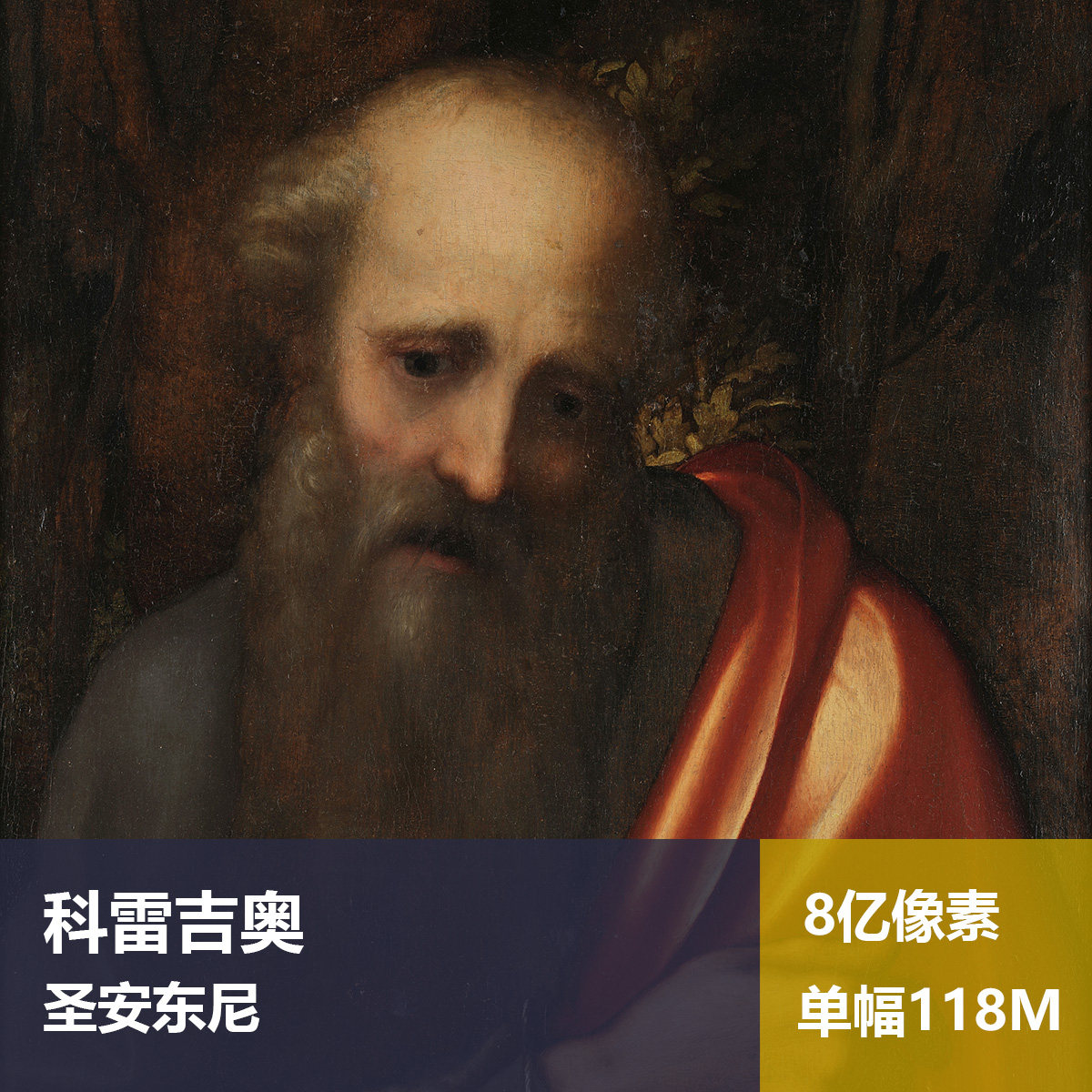 圣安东尼科雷吉奥高清油画原版作品图片素材