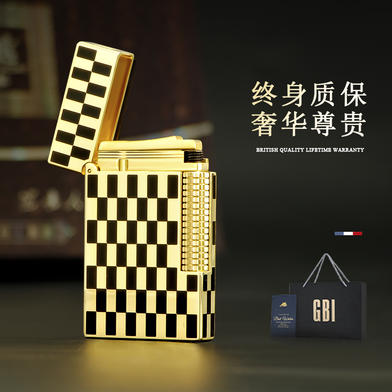 英国GBI大船创意个性朗声打火机商务充气潮流火机高档砂轮点火男