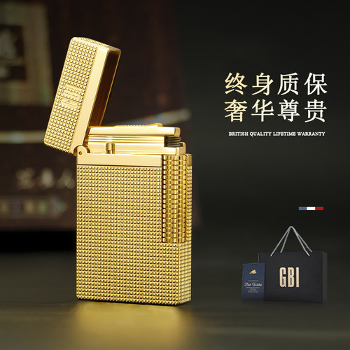 英国朗声打火机大船黄铜终身质保