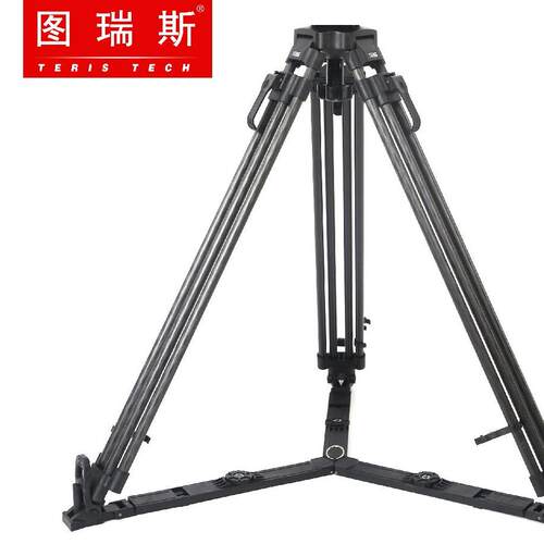 TERIS/TS-416CF/TS-416T碳纤维三脚架75毫米碗口
