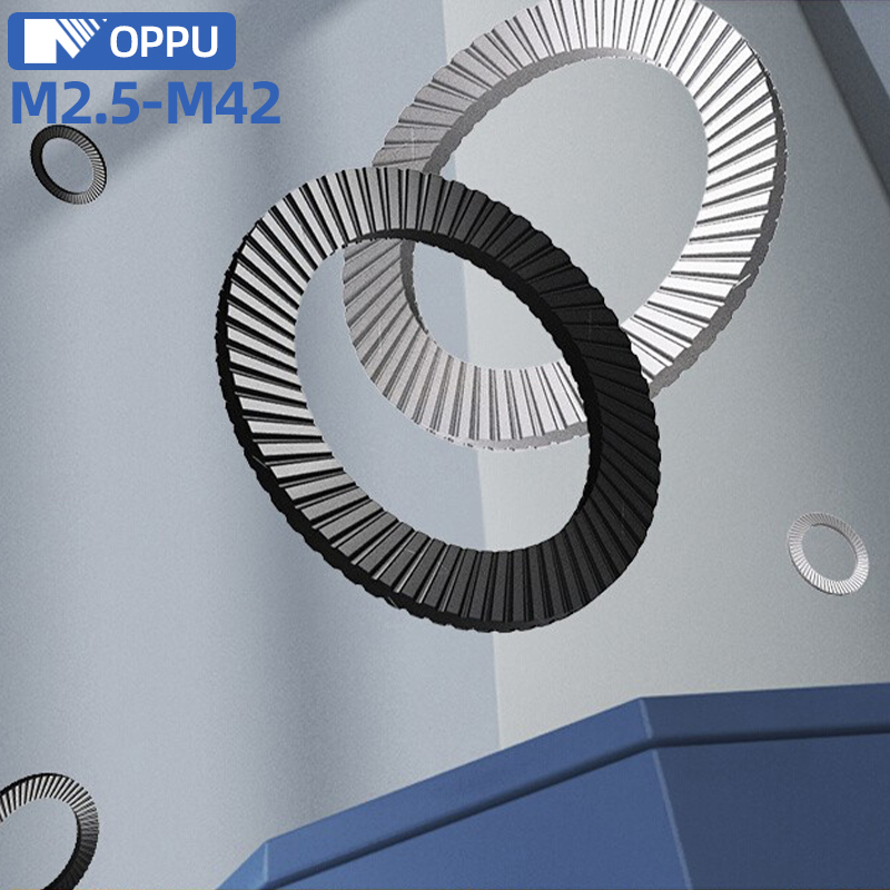 304不锈钢金属锁紧垫片圆形双