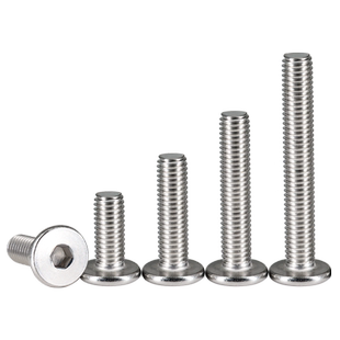 304不锈钢CM扁平头内六角螺丝超薄头螺钉大平头螺栓m2m3m4m5m6m8
