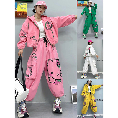 卡通潮款套装2025年秋季新款