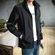 薄款 休闲大码 外套男春秋宽松上衣运动服潮 春秋男士 外套运动夹克衫