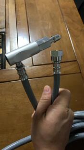 通用二氧化碳气腹机接头中心附腹腔镜低压连接管路接头二氧化碳表